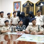 शहर के विष्णुपुर से बड़ी संख्या में हथियार के साथ युवक गिरफ्तार