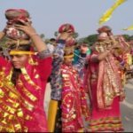 बेगूसराय बछवाड़ा मे नौ दिवसीय रामकथा ज्ञान महायज्ञ को लेकर निकाली गई शोभायात्रा