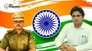 On the Republic Day, DM Arvind Kumar Verma and SP Holiday Kumar congratulated the people of Begusarai