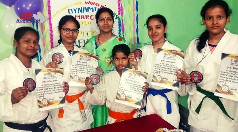 Karate players honored on International Women's Day