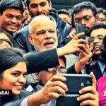 Indian Students With Modi