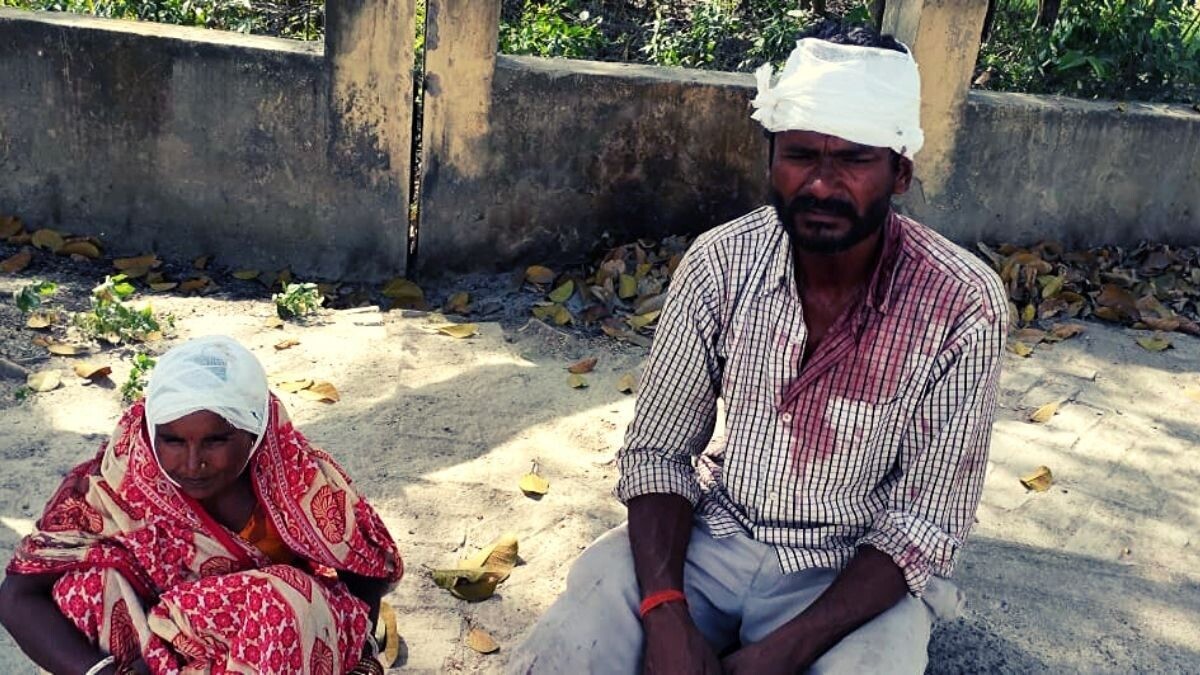Violent clash in land dispute, couple injured