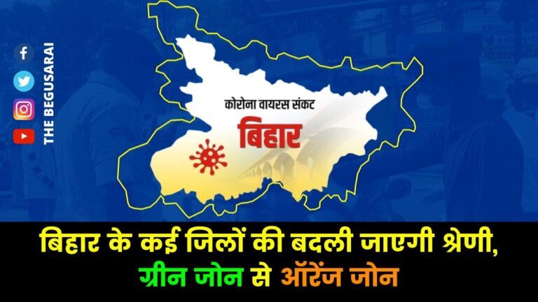 Green To Orange Zone Bihar