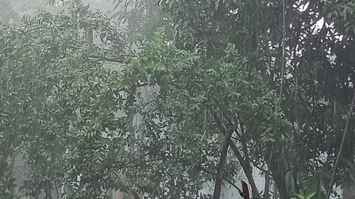Rain in Begusarai
