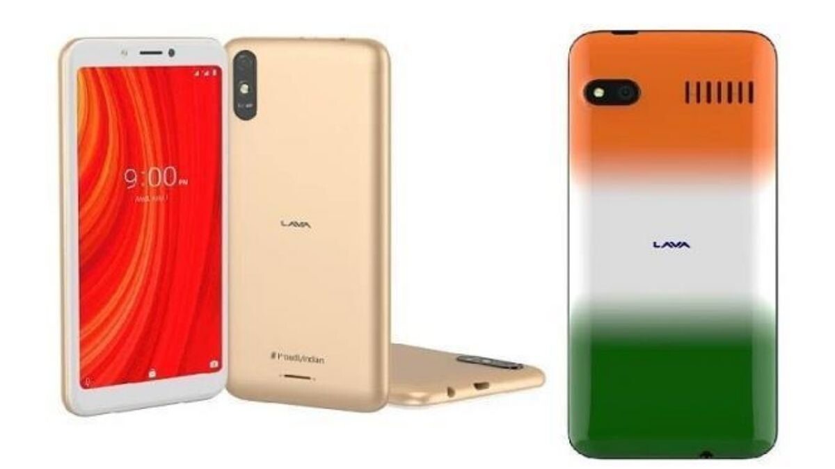 LAVA Smart Phone Make in inda