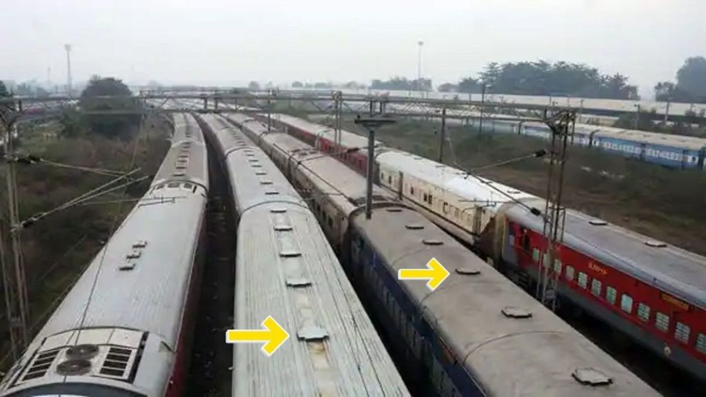 Indian Railway : ट्रेन की छत पर लगे ये 'गोल ढक्कन' यात्रियों की करता है सुरक्षा, जान लीजिए.. 1