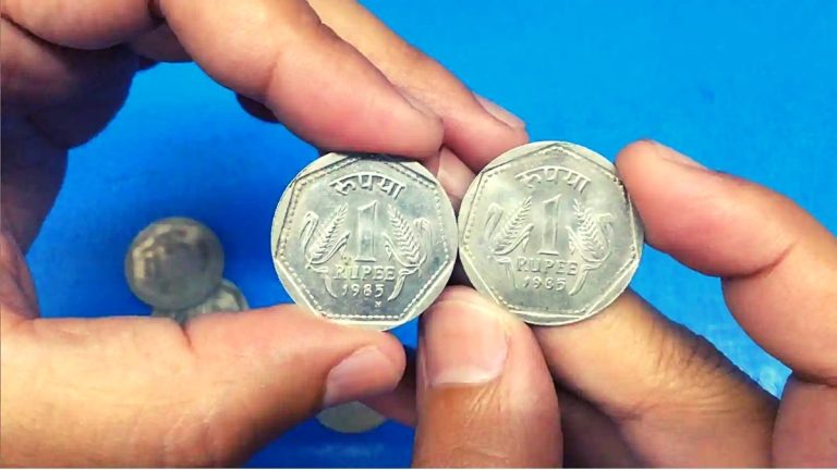 One Rupee coin