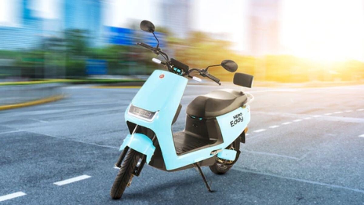 hero electric eddy current scooter