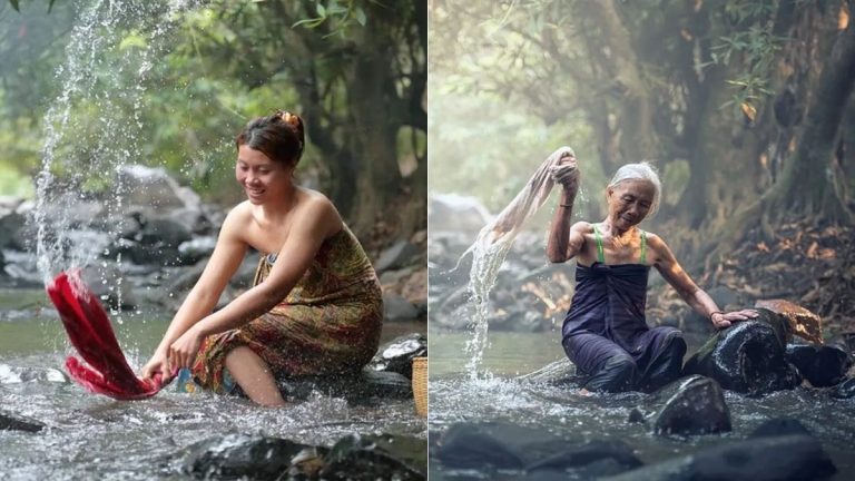 how indians wash clothes