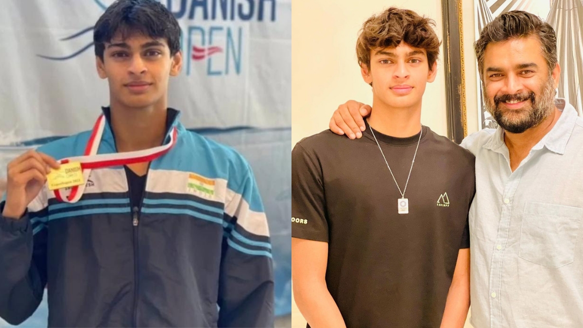 R Madhavan के बेटे वेदांत ने तैराकी मे लहराया भारत का परचम, दानिश ओपन मे जीता स्वर्ण पदक 3