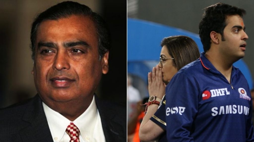 ambani reaction on losing match consecutive in 6 time