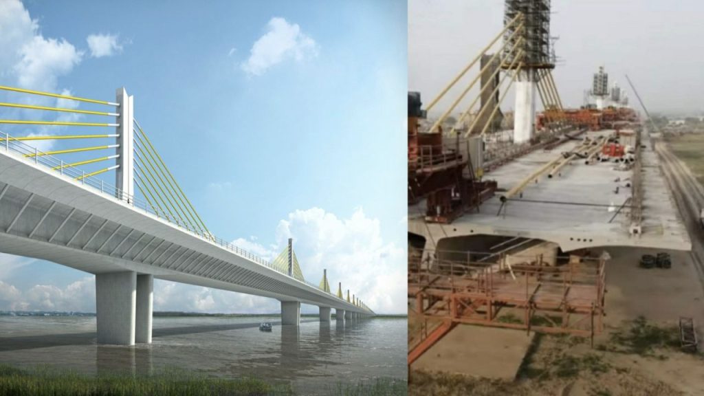 4995 करोड़ की लागत से गंगा नदी पर निर्मित नया पुल, राजधानी Patna से होकर गुजरेगा देश का सबसे बड़ा पुल 1