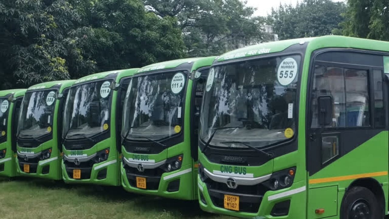 CNG BUS BIHAR TO UP AND JHARKHAND