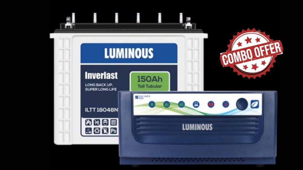 Luminous Inverter Battery Combo