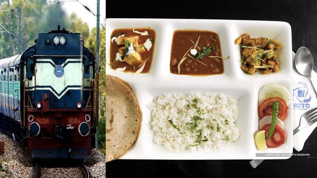 Veg Food Indian Railway
