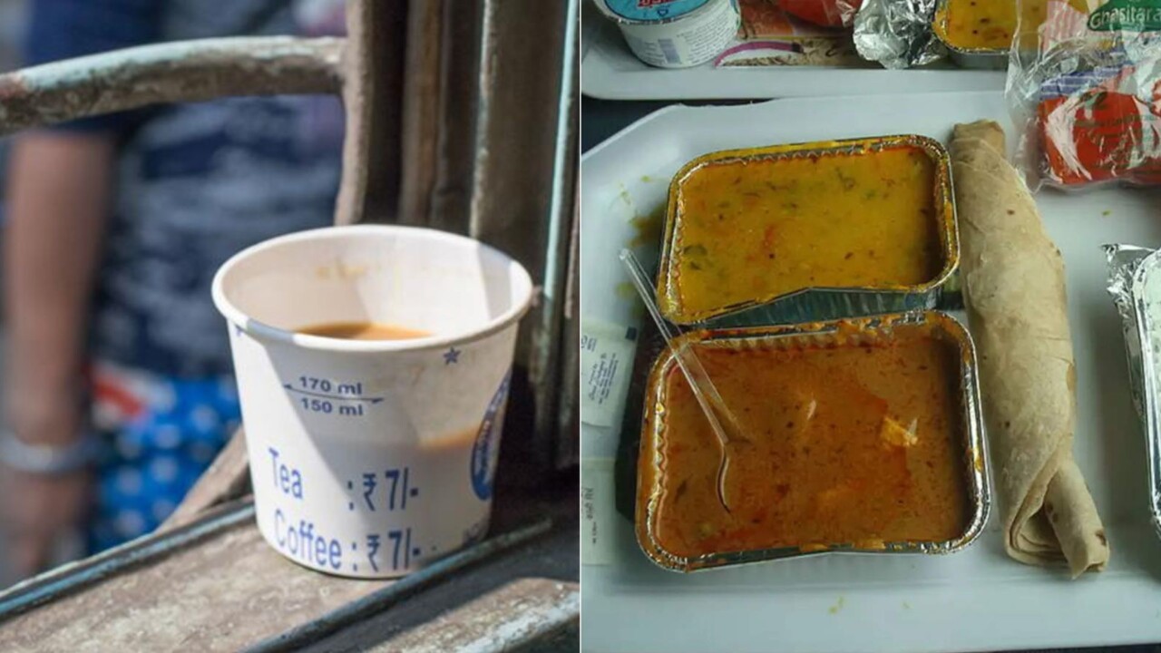 train ki chai and food sasta