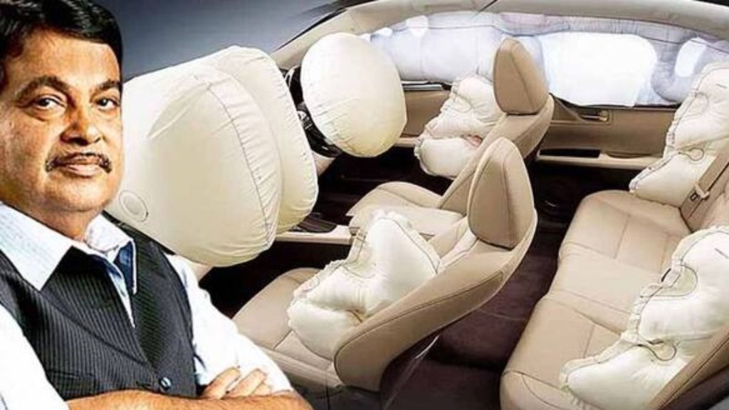 nitin gadkari 6 airbags