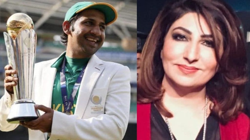 पाकिस्तान की हार से बौखलाए पूर्व कप्तान सरफराज अहमद ने इस महिला पत्रकार पर निकाला गुस्सा 1