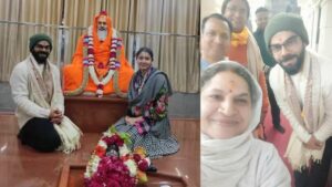 Kohli-Anushka: टेस्ट सीरीज से पहले ऋषिकेश पहुंचे पति पत्नी, PM मोदी के गुरु से लिए आशीर्वाद.. 4