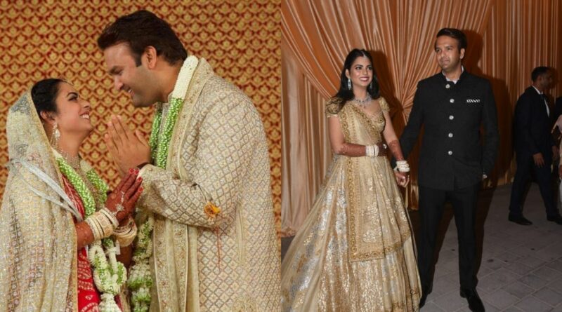 Isha Ambani की शादी में खर्च हुए थे कुल 700 करोड़ों, सिर्फ लहंगा था 90 करोड़ का, देखिए - शादी की खूबसूरत तस्वीरें…. 1