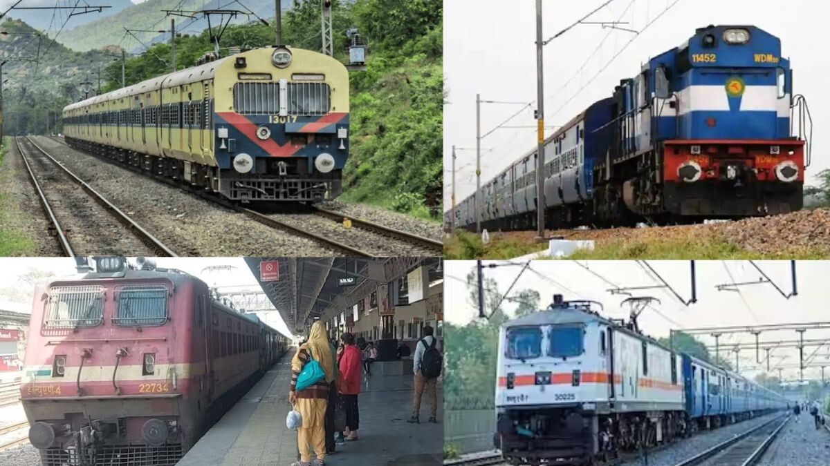 Different Names of Trains in Indian Railways