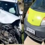 Tata Nano Hyundai Venue Accident