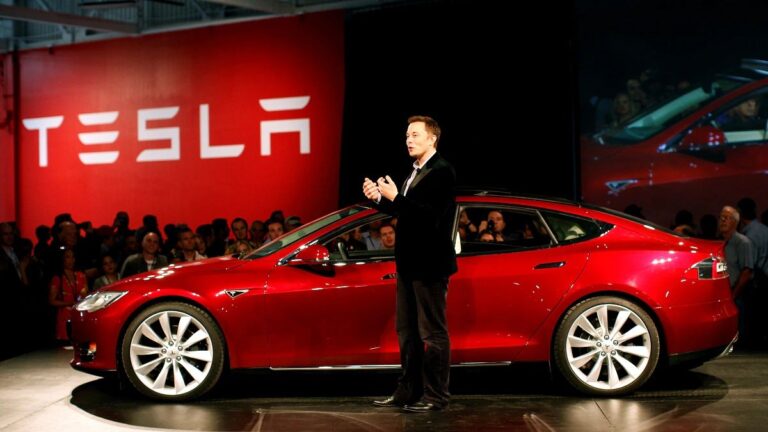 Tesla's electric car Model Y