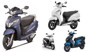 Know about the five cheapest scooters in the country