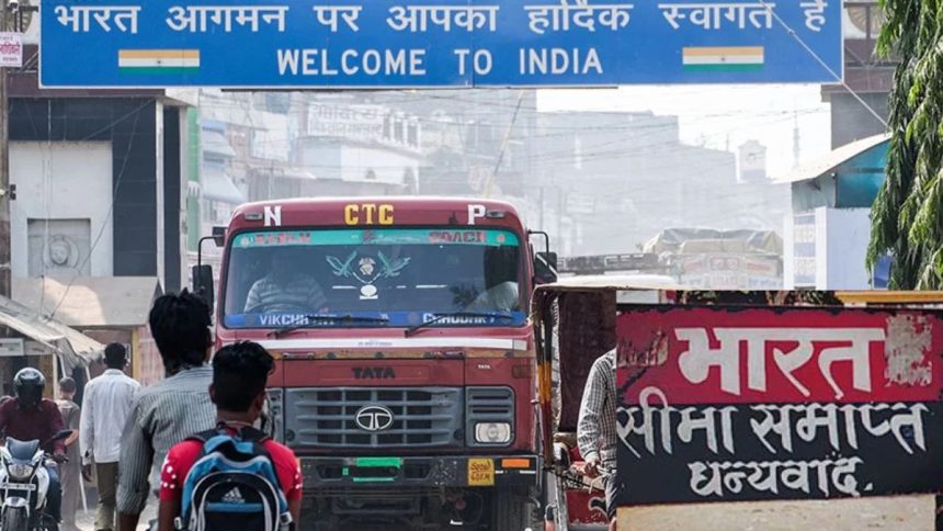 Pay tax on taking goods from India to Nepal