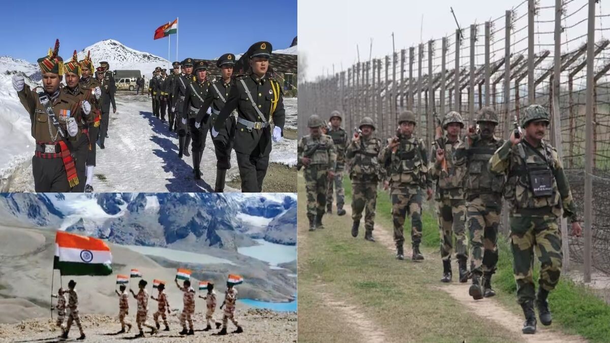 Why is there LOC and LAC on China and Pakistan border