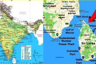 After all, why is Sri Lanka shown on the map of India