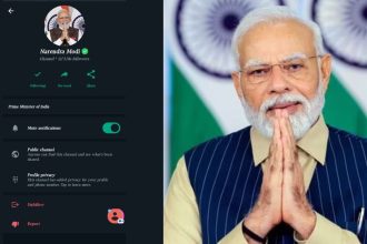 How to chat with PM Modi on WhatsApp