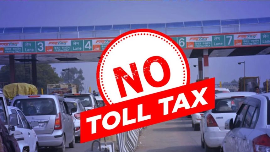 25 people do not have to pay any toll tax