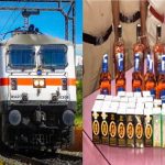 Passenger alcohol in train
