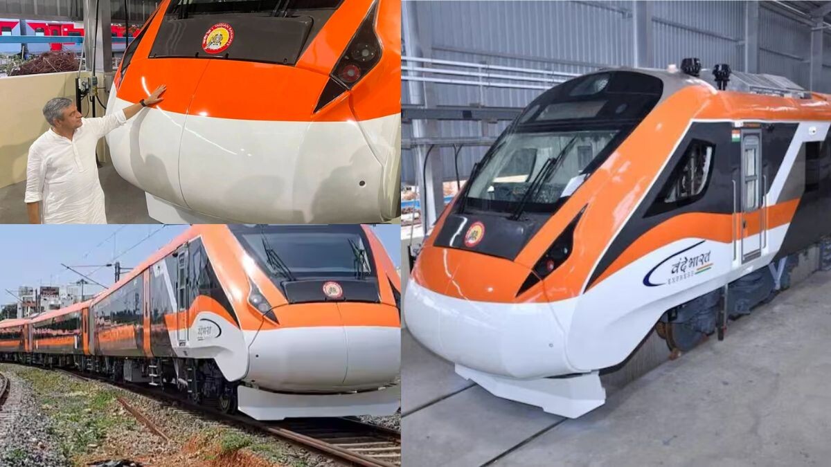 Why was orange color chosen for Vande Bharat Express