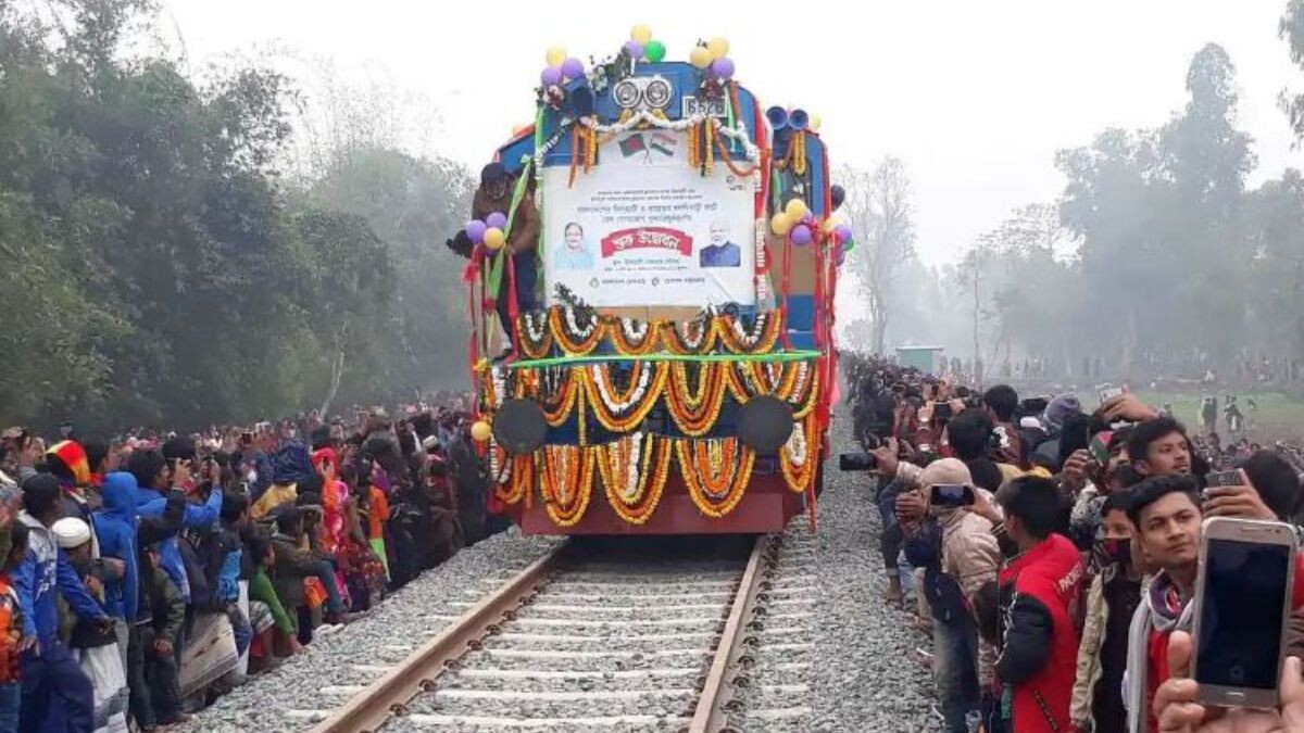 15Km long railway line will reduce the distance from Kolkata to Agartala