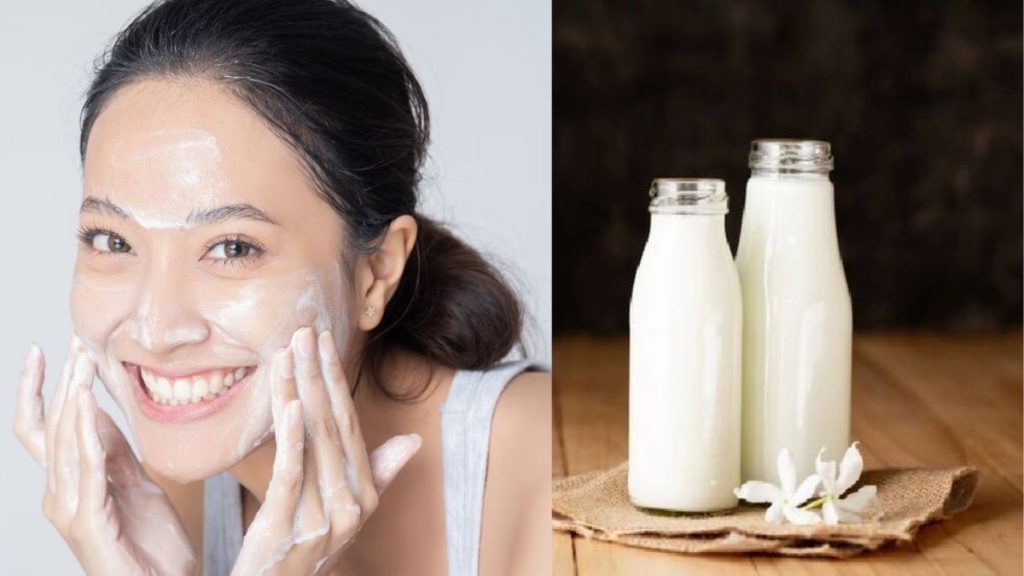 Raw milk will make your face glow in winter