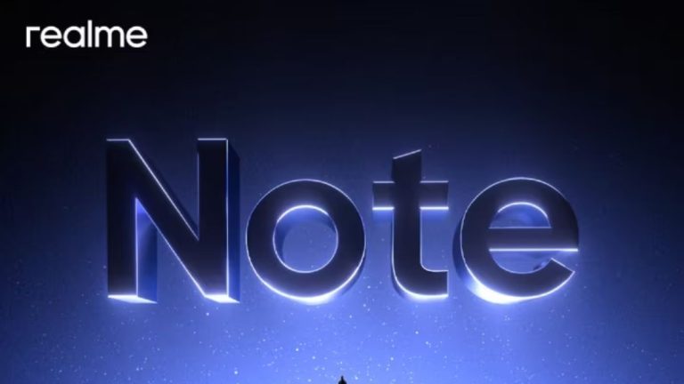 Realme's new Note series will enter soon