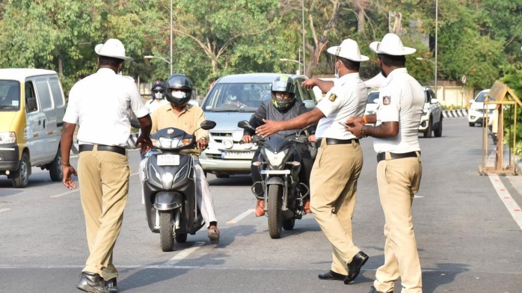 Traffic police can't take away your car keys
