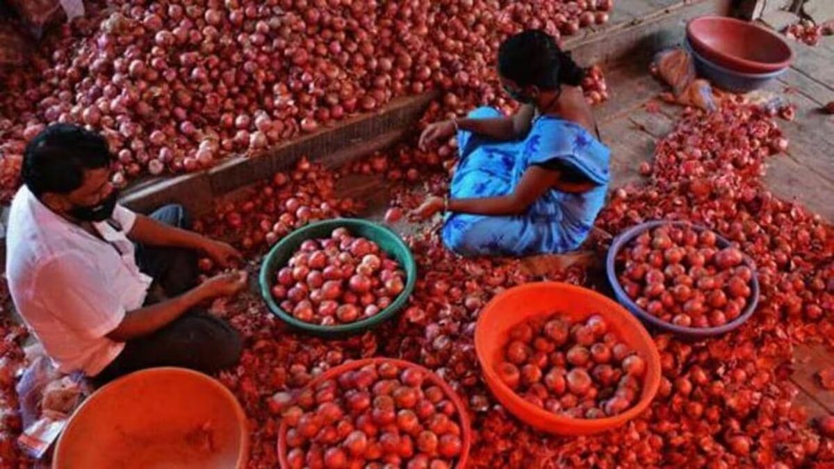 What is the price of 1 kg onion in Pakistan