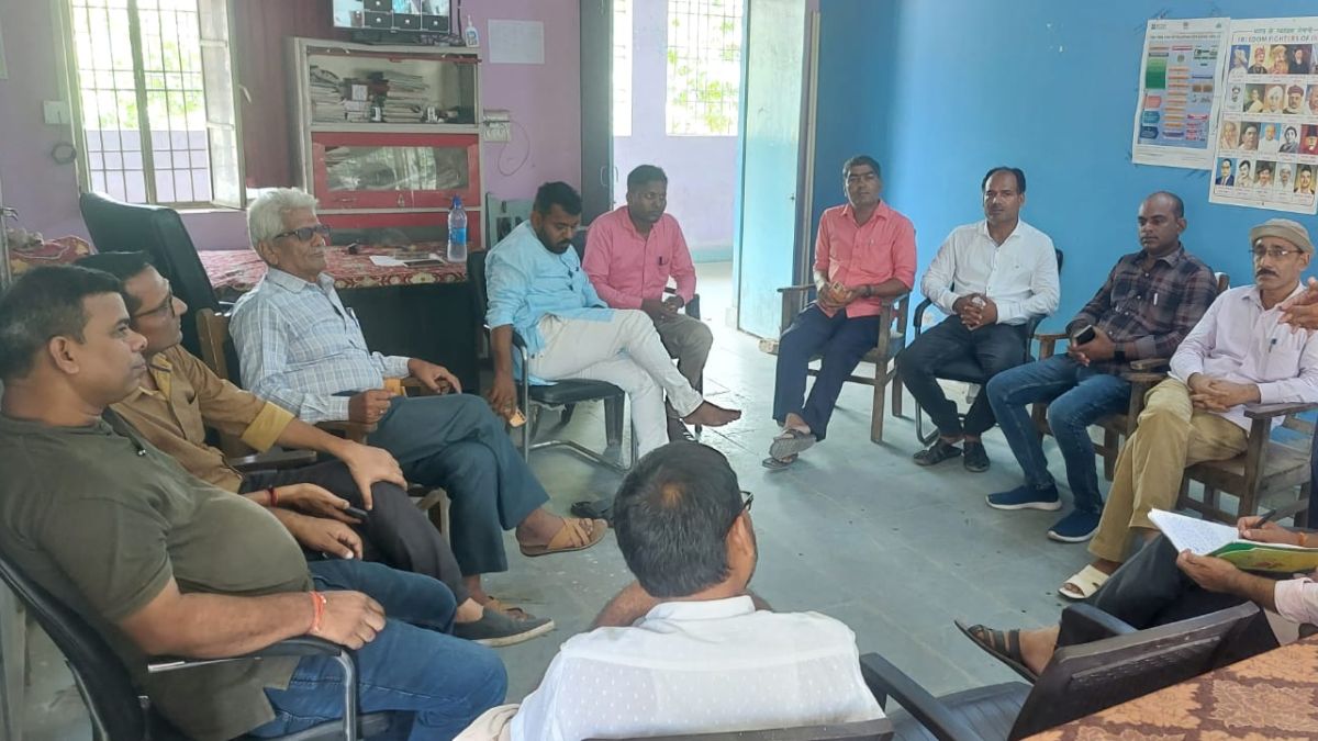 Meeting of Bakhri Subdivision Journalist Association organized