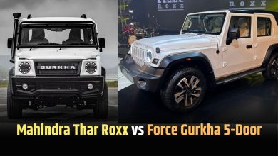 Mahindra Thar Roxx vs Force Gurkha 5-Door