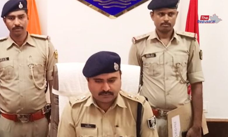 Begusarai SP Manish Kumar