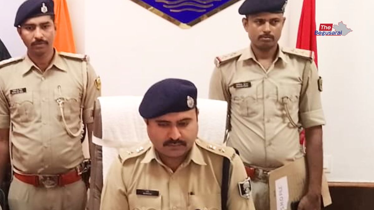 Begusarai SP Manish Kumar