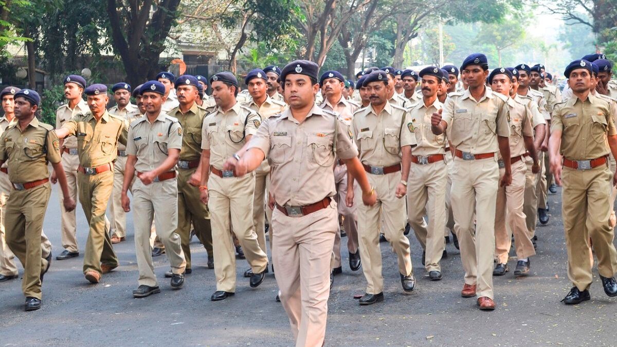 Bihar Police Beat Patrolling Team