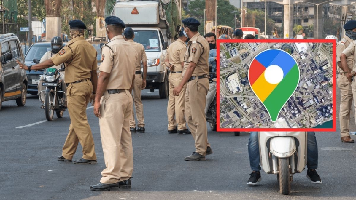 Google Maps Saves Traffic Challan