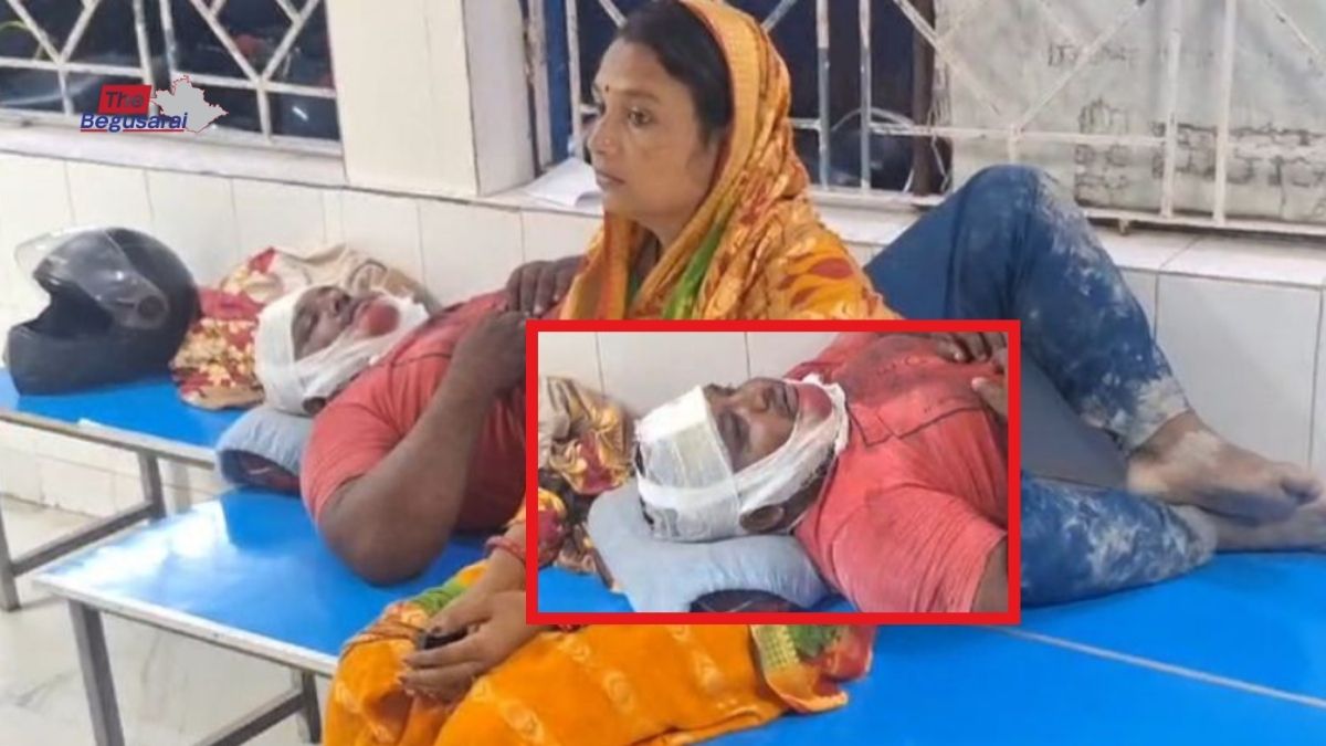 In Begusarai, sister-in-law stabbed her brother-in-law with a knife