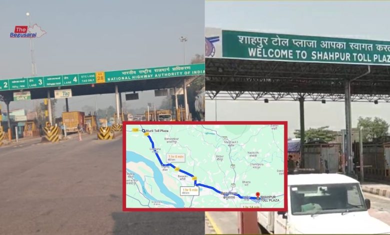 Two toll taxes within 48 km in Begusarai