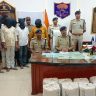 Smuggler arrested with ganja in Begusarai