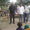 Woman died in a road accident in Begusarai